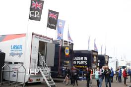 BTCC Paddock