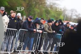 BTCC fans at Croft