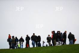 BTCC fans at Croft