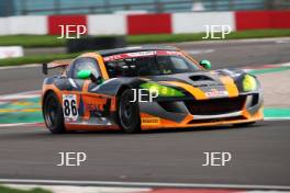 #86 SVG Motorsport Ginetta G56 GT4 of James Townsend and Leona Theobald