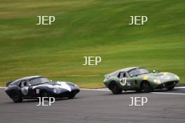 Silverstone Festival, Silverstone 2024. 23rd-25th August 2024 Free for editorial use only 41 David Hart - Olivier Hart - Iso Griffo and 192 Julian Thomas - Shelby American Cobra Daytona 