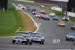 Silverstone Festival, Silverstone 2024. 23rd-25th August 2024 Free for editorial use only 5 Stephan Joebstl - George McDonald - Lotus Elan 26R 