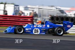 Silverstone Festival, Silverstone 2024. 23rd-25th August 2024 Free for editorial use only  28 Xavier Michel - Chevron B38 