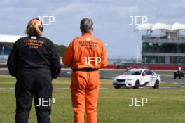 Silverstone Festival, Silverstone 2024. 23rd-25th August 2024 Free for editorial use only  Marshals