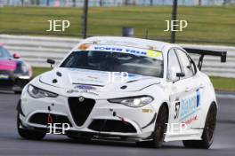 Silverstone Festival, Silverstone 2024, 23rd-25th August 2024. Free for editorial use only. 57 Barry McMahon - Alfa Romeo Giulia 