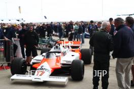 Silverstone Festival, Silverstone 2024, 23rd-25th August 2024. Free for editorial use only 77 Steve Hartley - McLaren MP4/1  