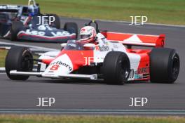 Silverstone Festival, Silverstone 2024, 23rd-25th August 2024. Free for editorial use only 8 Mark Higson - McLaren MP4/1B  