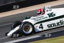 Silverstone Festival, Silverstone 2024, 23rd-25th August 2024. Free for editorial use only 4 Lukas Halusa - Williams FW08 