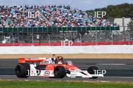 Silverstone Festival, Silverstone 2024, 23rd-25th August 2024. Free for editorial use only 5 Carlos de Quesada - McLaren M26  