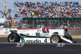 Silverstone Festival, Silverstone 2024, 23rd-25th August 2024. Free for editorial use only 4 Lukas Halusa - Williams FW08 