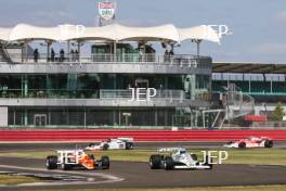 Silverstone Festival, Silverstone 2024, 23rd-25th August 2024. Free for editorial use only 27 Mark Hazell - Williams FW08C  