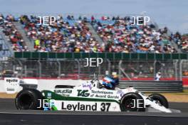 Silverstone Festival, Silverstone 2024, 23rd-25th August 2024. Free for editorial use only 37 Christophe D’Ansembourg - Williams FW07C  