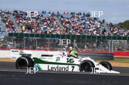 Silverstone Festival, Silverstone 2024, 23rd-25th August 2024. Free for editorial use only 7 Mike Cantillon - Williams FW07C  