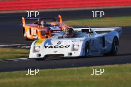 Silverstone Festival, Silverstone 2024, 23rd-25th August 2024. Free for editorial use only. 5 Carlos de Queseda - Chevron B36 