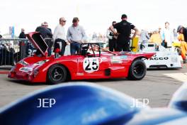 Silverstone Festival, Silverstone 2024, 23rd-25th August 2024. Free for editorial use only. 25 Michael Gans - Lola T290 