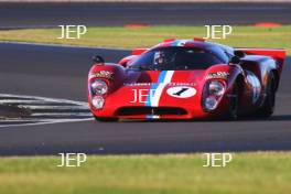 Silverstone Festival, Silverstone 2024, 23rd-25th August 2024. Free for editorial use only. 1 Stephan Joebstl - Andy Willis - Lola T70 Mk3B 