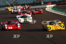 Silverstone Festival, Silverstone 2024, 23rd-25th August 2024. Free for editorial use only. 123 Ames - Halusa - Ferrari 512M