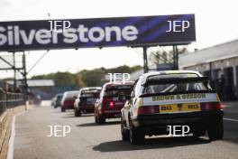 Silverstone Festival, Silverstone 2024 23rd-25th August 2024 Free for editorial use only. 85 Daniel Brown - Ford Sierra Cosworth RS500  