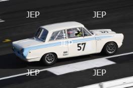 Silverstone Festival, Silverstone 2024, 23rd-25th August 2024. Free for editorial use only. 57 Jonathan Mitchell - Ford Lotus Cortina 