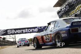 Silverstone Festival, Silverstone 2024, 23rd-25th August 2024. Free for editorial use only. 55 Dieter Kuijl - Ford Capri 