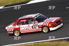 Silverstone Festival, Silverstone 2024, 23rd-25th August 2024. Free for editorial use only. 87 Jamie Sturges - BMW E28 M535i 