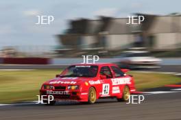 Silverstone Festival, Silverstone 2024, 23rd-25th August 2024. Free for editorial use only. 41 David Bartrum GB Michael Caine GB Ford Sierra Cosworth RS500