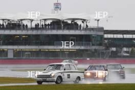 Silverstone Festival, Silverstone 2024, 23rd-25th August 2024. Free for editorial use only. 135 Peter Reynolds - Daniel Quintero CO Ford Lotus Cortina 