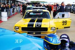 Silverstone Festival, Silverstone 2024. 23rd-25th August 2024 Free for editorial use only 99 Alex Taylor - Andy Priaulx - Ford Mustang 