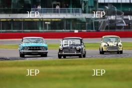 Silverstone Festival, Silverstone 2024. 23rd-25th August 2024 Free for editorial use only 7 Mark Burnett - Austin Mini Cooper S   