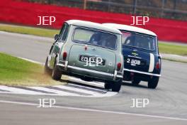 Silverstone Festival, Silverstone 2024. 23rd-25th August 2024 Free for editorial use only 23 Andrew Hack - Frazer Hack - Morris Mini Cooper S 