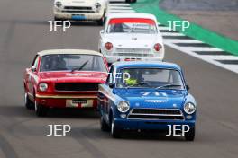 Silverstone Festival, Silverstone 2024. 23rd-25th August 2024 Free for editorial use only 711 Guy Smith - Ford Lotus Cortina 