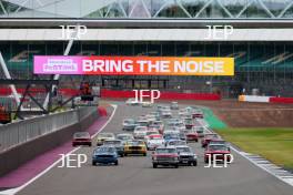 Silverstone Festival, Silverstone 2024. 23rd-25th August 2024 Free for editorial use only Race Start