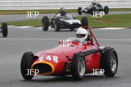 Silverstone Festival, Silverstone 2024. 23rd-25th August 2024 Free for editorial use only 248 Klaus Lehr - Maserati 250F 