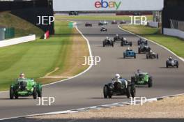 Silverstone Festival, Silverstone 2024. 23rd-25th August 2024 Free for editorial use only. BRDC 500 for MRL Pre-War Sports Cars