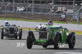 Silverstone Festival, Silverstone 2024. 23rd-25th August 2024 Free for editorial use only. BRDC 500 for MRL Pre-War Sports Cars