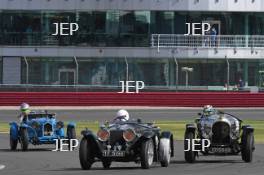 Silverstone Festival, Silverstone 2024. 23rd-25th August 2024 Free for editorial use only. BRDC 500 for MRL Pre-War Sports Cars