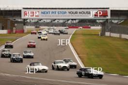 Silverstone Festival, Silverstone 2024. 23rd-25th August 2024 Free for editorial use only 55 Martin Melling - Jason Minshaw - Jaguar E-type FHC 