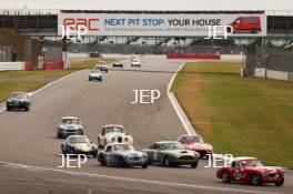 Silverstone Festival, Silverstone 2024. 23rd-25th August 2024 Free for editorial use only 207 Crispin Harris - James Wilmoth - Austin-Healey 3000 