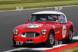 Silverstone Festival, Silverstone 2024. 23rd-25th August 2024 Free for editorial use only 177 Bruce Montgomery - Austin-Healey 3000 