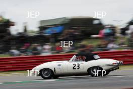 Silverstone Festival, Silverstone 2024. 23rd-25th August 2024 Free for editorial use only 23 Gary Pearson - John Pearson - Jaguar E-type 