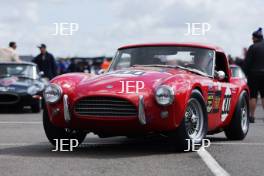 Silverstone Festival, Silverstone 2024. 23rd-25th August 2024 Free for editorial use only 300 John Spiers - Nigel Greensall - Shelby Cobra 