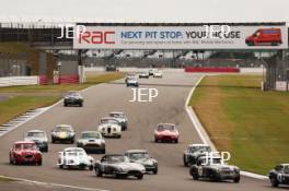 Silverstone Festival, Silverstone 2024. 23rd-25th August 2024 Free for editorial use only 3 Robert Jennings -Henry Chart - Austin-Healey 3000Mk1