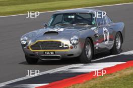 Silverstone Festival, Silverstone 2024. 23rd-25th August 2024 Free for editorial use only 221 George Miller - Les Goble - Aston Martin DB4 