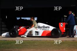 Silverstone Festival, Silverstone 2024  23rd-26th August 2024  Free for editorial use only  Ayrton Senna tribute