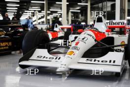 Silverstone Festival, Silverstone 2024. 23rd-25th August 2024 Free for editorial use only Ayrton Senna tribute