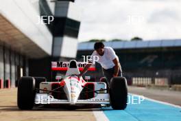 Silverstone Festival, Silverstone 2024  23rd-26th August 2024  Free for editorial use only  Ayrton Senna tribute