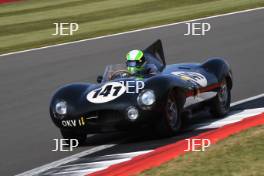 Silverstone Festival, Silverstone 2024 23rd-25th August 2024 Free for editorial use only. 141 Martin Halusa - Jaguar D-type 