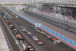 Start of the 1812KM of Qatar. #5 PORSCHE PENSKE MOTORSPORT Porsche 963 Hypercar of Matt Cambell, Michael Christensen and Frederic Makowiecki and #7 TOYOTA GAZOO RACING Toyota GR010 - Hybrid Hypercar of Mike Conway, Kamui Kobayashi and Nyck de Vries