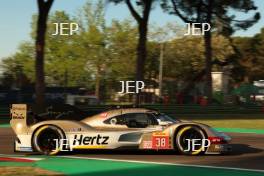 #38 HERTZ TEAM JOTA Porsche 963 Hypercar of Jenson Button, Philip Hanson and Oliver Rasmussen