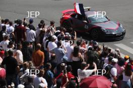 Porsche Safety Car at the Le Mans City Centre Progression